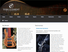 Tablet Screenshot of clementbass.com